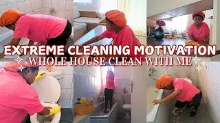 CLEAN WITH ME 2024! |  CLEANING MOTIVATION WITH A BABY BUMP 🤰🏿🧹🧼