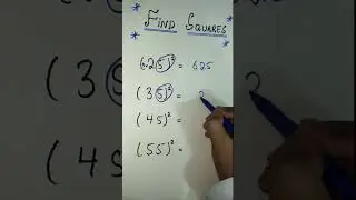 Find Squares of any number || #squares #viral #shorts #trending #viralvideo @knowledgesyndicate