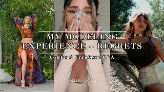 Overcoming the Fear of Showing My Face, Modeling Regrets, Being Intentional + Content Creation Q&A