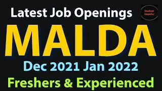 malda jobs | malda job vacancy | job vacancy in malda | jobs in malda | West Bengal | Dec 21 & Jan22