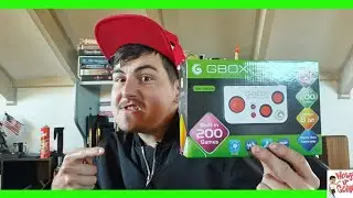 Hillboy55 unboxes the G-BOX 8 Bit portable game console