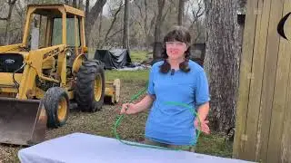 Power Twist V-Belt on a Ford tractor