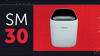 SnoMaster - 12Kg/24Hr Counter-Top Bullet Type Ice-Maker (SM30)