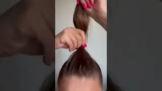HAIRHACK👌hairhacktiktoks #hairhacks  #hairstyles #shorts #hairtutorials