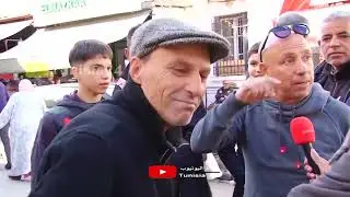 مواجهة بين معارض لقيس سعيد ومناصر له..العشر سنوات السابقة لم تكن سوداء..تونس دمرت بالكامل بسببكم