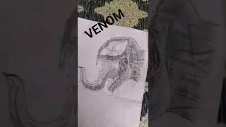 VENOM  drawing # 1k like pls