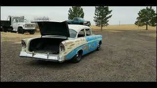 1956 Chevy Belair, Patina Paint Job, Rat Rod