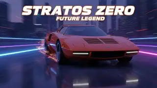 Lancia Stratos HF Zero |The 1.6m Tall Concept That Shocked the World