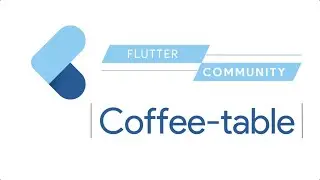 Flutter Coffee-table @ droidcon Berlin 2019 (Teaser)