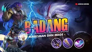 BUILD BADANG TERSAKIT META MM DAN MAGE , META BADANG 2024