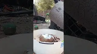 Sand casting the second RUNESTONE #metal #melt #gauntlet #diy