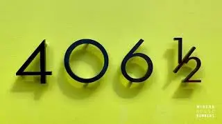 QuickShip Symbols! Stylish, Fast, & Functional | Modern House Numbers