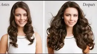 Extensiones de Cabello Natural - Antes y Despu&eacute;s