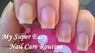 Easy NAIL CARE Routine For Square Nails / LifeWorldWomen - MANICURE AT HOME