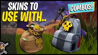 Goldy Lock + Gold Chain Back Bling Combos! (Fortnite Battle Royale)