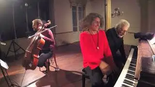 Francesc Burrull, Elisabet Raspall i Gilbert Bernad&oacute; al Foment Vilanov&iacute; 20/1/2019