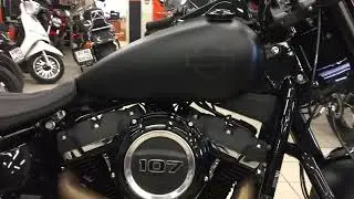 Fat Bob 107 2020 Black Denim Harley-Davidson (Trade-in)