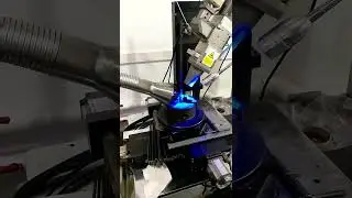 Laser welding stainless steel, iron long tube casing  #laserwelding #lasercutting #Lasergprocess
