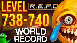 R.E.P.O. Solo World Record Level 738-740 | EXTRACTION FAIL!💀