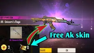Unicorn's Ak 47 Free New Tricks || New Domond Royal Bundle ✓ Rs gamer free fire