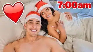 OUR CHRISTMAS MORNING ROUTINE AS A COUPLE!