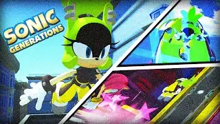 Sonic Generations (PC) - Surge The Tenrec Mod by goodgirlgum