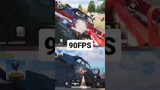90 FPS LOW DEVICE PUBG MOBILE vs PUBG NEW STATE #pubgmobile #pubgnewstate