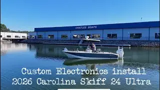 Custom electronics Install! A boat for Every Budget!! 2026 Carolina Skiff 24 Ultra Elite! Call Today