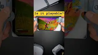 How much delay playing Fortnite on the PlayStation Portal? #playstationportal #fortnite