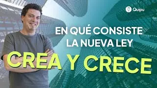🚀 &iquest;En qu&eacute; consiste la nueva LEY CREA Y CRECE? | &iquest;Cu&aacute;ndo entrar&aacute; en vigor?