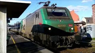 Trains marchandises FRET SNCF et autres et TER French Freight Cargo Trains Circulation ferroviaire