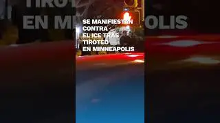 Protestas contra ICE estallan en EU tras muerte de mujer en operativo migratorio #shorts