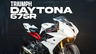 Triumph Daytona 675R 2017 - Full Walkaround, Test Ride & Mods (675cc Triple Engine)