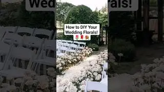 How to DIY Your Wedding Flowers! 💐🌷🌹 #diywedding #diyweddingideas #weddingflowers