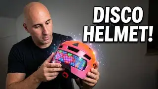 This Kids Helmet Has a DISCO LIGHT Built In!