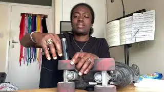 CLEANING MY SKATES BEARINGS FOR THE FIRST TIME plus SKATING PROGRESS UPDATE