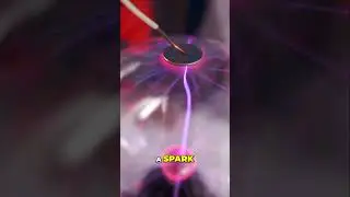 PLASMA GLOBE BURNS COIN! 🔥 Insane Sparks Everywhere! ⚡ #Shorts #BubbyBoysTV