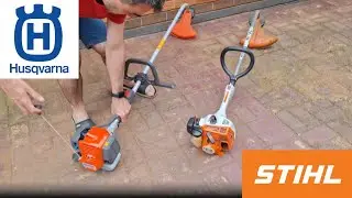 The World's favorite string trimmers compared. HUSQVARNA OR STIHL?