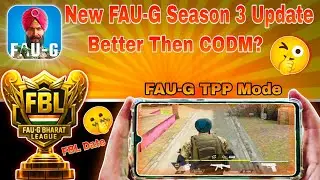 FAUG Domination Third Person | FAUG FBL league | FAUG New Update | FAUG Game 