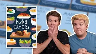 Picky Eaters | Five Guests with Different Tastes! | ( Board Game Overview & Review #90 )