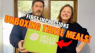 HelloFresh First Try: Unboxing 3 Meals & Future Plans