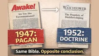 From &ldquo;Pagan&rdquo; to &ldquo;Doctrine&rdquo; &mdash; How Jehovah&rsquo;s Witnesses Rewrote Disfellowshipping