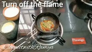 @connectwithramya simple rasam in 5 minutes || மோர் ரசம் || #morrasam #MORRASAM