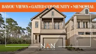 Beautiful Home for Sale with Bayou Views | Houston, TX