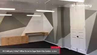 CL7815 - R17,360 pm | 124m&sup2; Office To Let