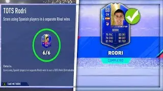 HOW TO GET TOTS RODRI *FAST*!! FIFA 19 TOTS WEEKLY OBJECTIVE