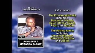 Roosevelt Branson Alcide ~ Long Obituary