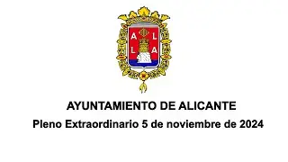 Pleno Ordinario - 05 de noviembre de 2024