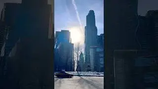 A QUIET SUNDAY IN NYC #shorts #newyork #travel #winter #weather #snow #youtube #video #world #short