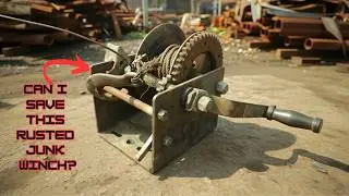 Can I save this universal winch from the scrap heap?